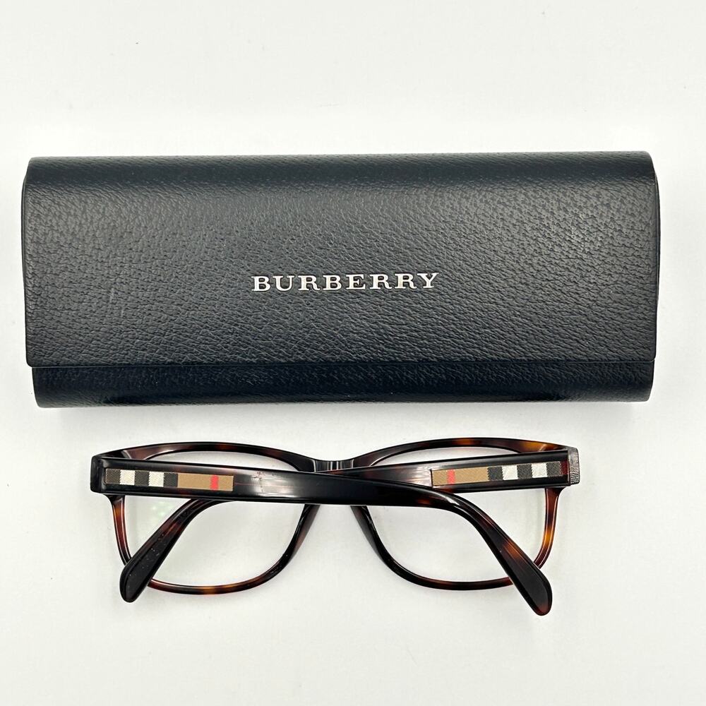 Burberry Eyeglasses Frames Brown Tortoiseshell Pl… - image 4